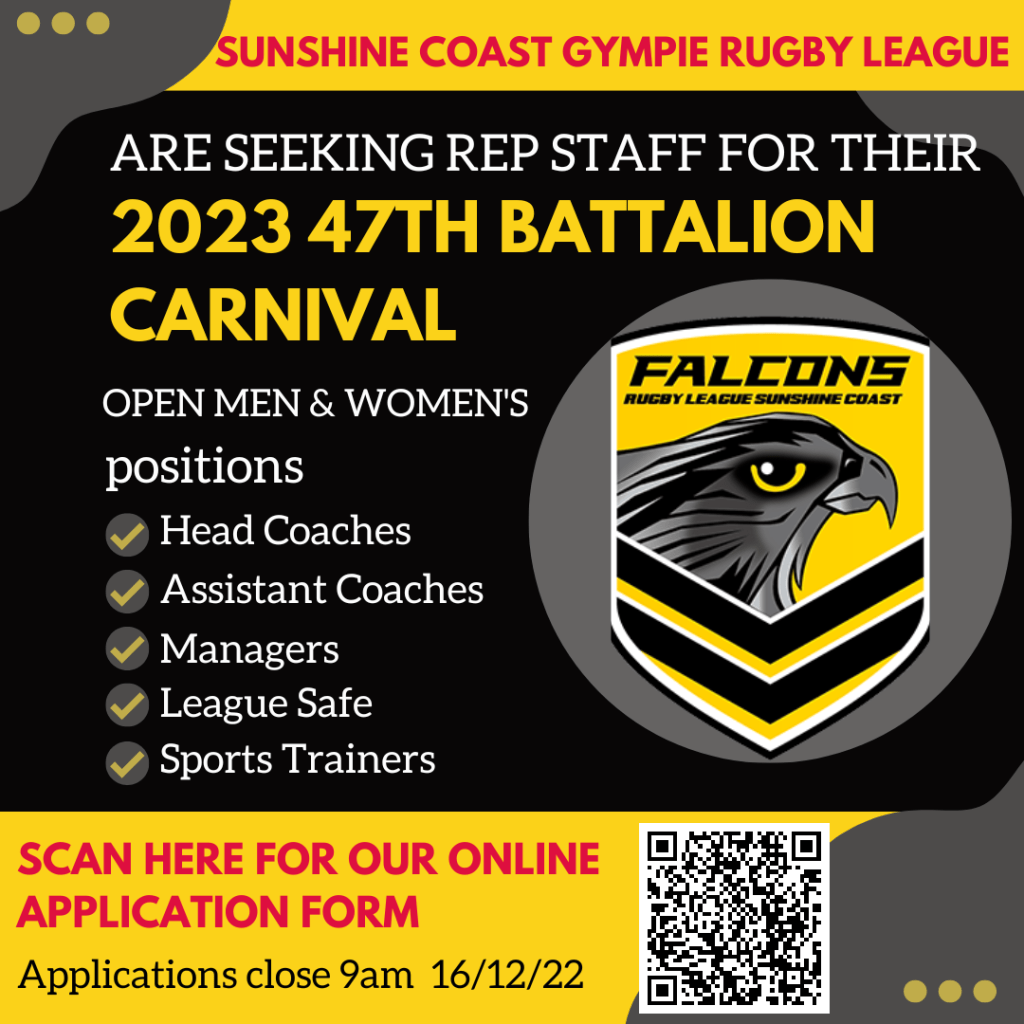 2023 SCGRL 47th Battalion Representative Staff Application