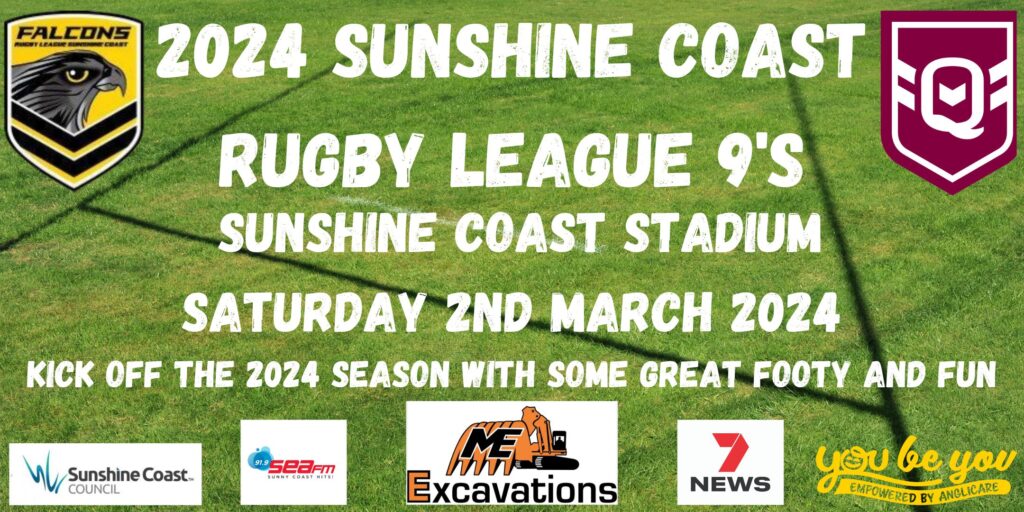 Save the Date for the 2024 Sunshine Coast Rugby League 9's in March